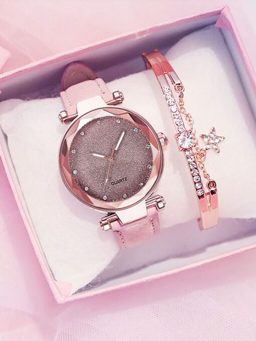 Soft Pink Watch Set