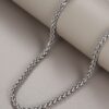Men's Stainless Steel Silver Chain