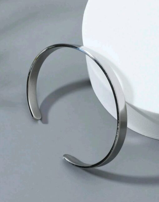 Men's Stainless Steel Cuff Bracelet
