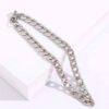 Men's Stainless Steel Silver Link Bracelet