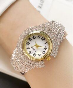 Gold Watch Sparkling Bracelet Watch