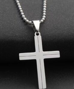 Men's Jewellery Stainless Steel Cross Chain