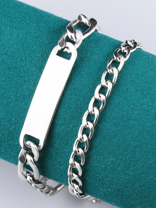 Men's Jewellery Stainless Steel Bracelet Set