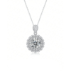 Sterling Silver Wedding Necklace S925