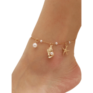 Ocean Charm Anklet