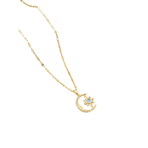 Moon & Star Necklace