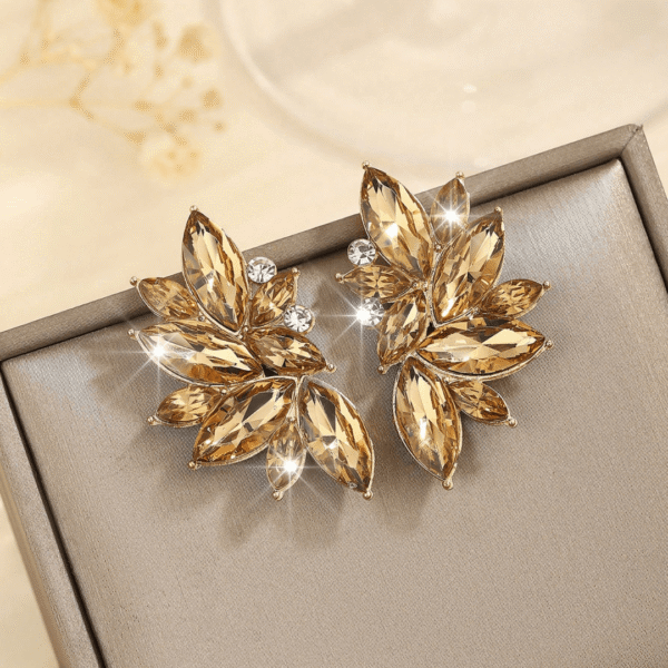 Gold Wing Earrings