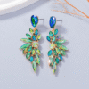Crystal Teal Earrings