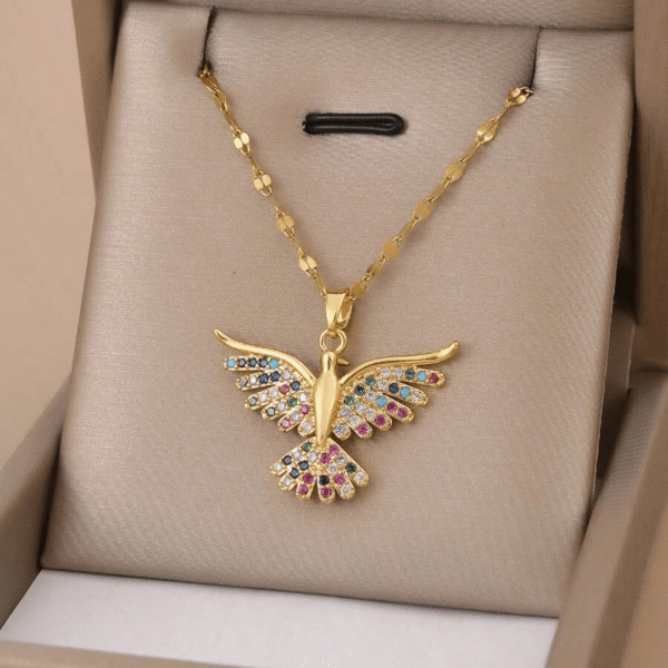 Golden Falcon Necklace