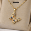 Golden Butterfly Necklace