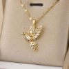 Golden Bird Necklace