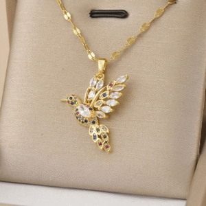 Golden Bird Necklace