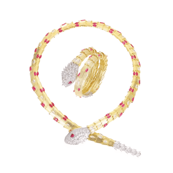 Serpent Necklace & Bracelet