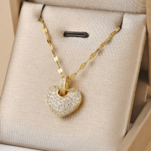 Golden Heart Necklace