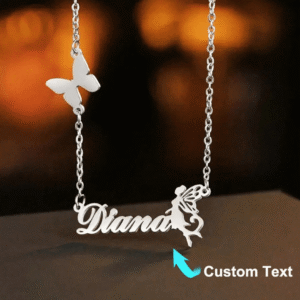 Silver Butterfly Necklace