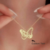Gold Butterfly Necklace