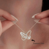Butterfly Silver Necklace