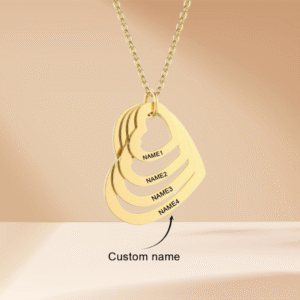Golden Hearts Necklace