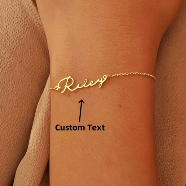 Gold Custom Bracelet