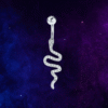 Snake Belly Ring
