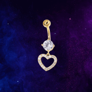 Dangle Heart Belly Ring